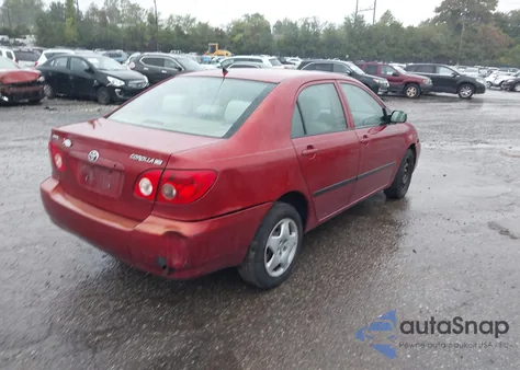 2007 Toyota Corolla Ce из США, поврежденный, VIN 2T1BR32E17C854889